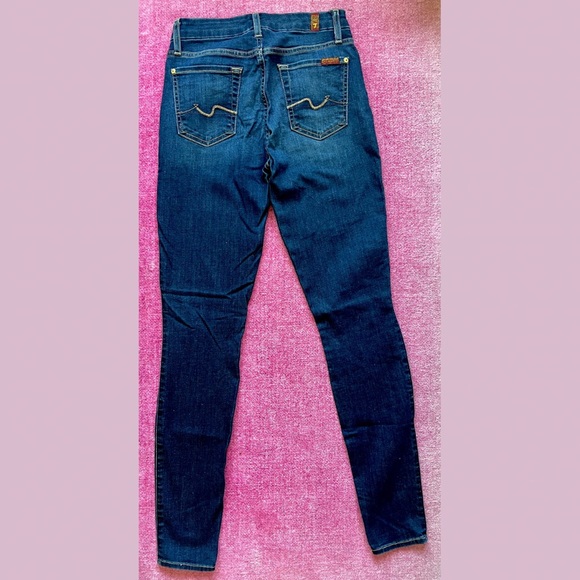 7 For All Mankind Skinny Jean, Gwenevere - Sz 26 - Picture 4 of 5
